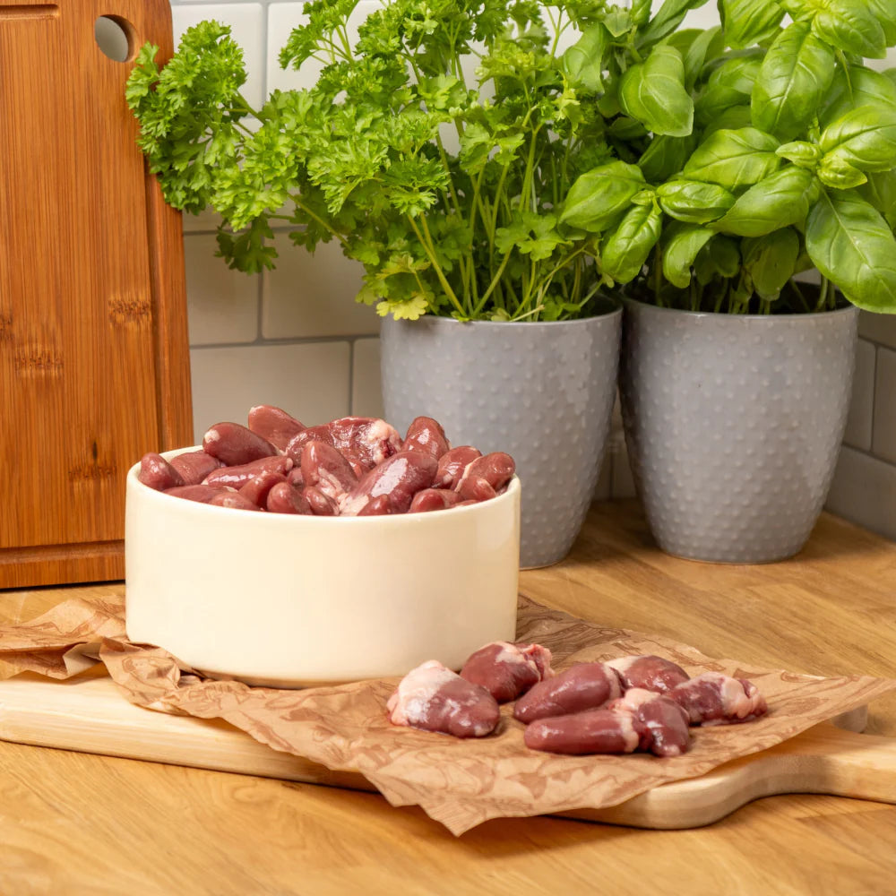 Chicken Hearts Free Range - The Dogs Butcher 1kg