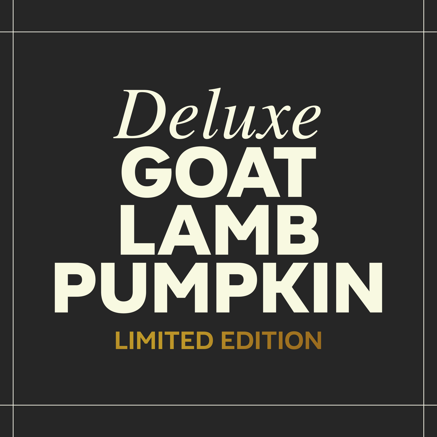 Henley Raw - Deluxe Goat, Lamb & Pumpkin Mince 500g Limited Edition
