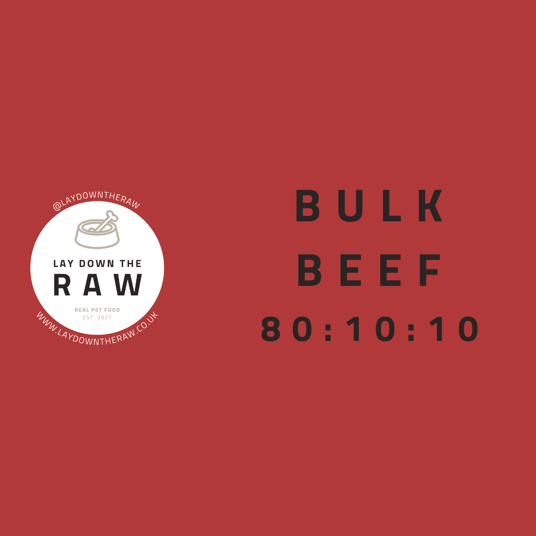 LDTR - Beef 80:10:10 BULK DEAL 13kg