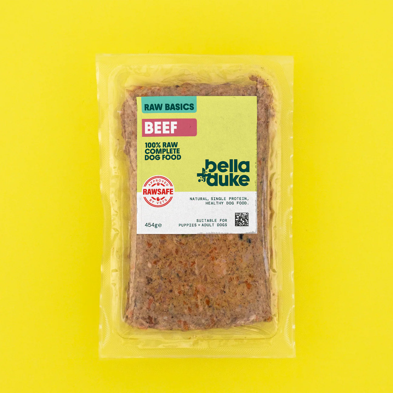 Bella & Duke - Raw Basics Beef 454g