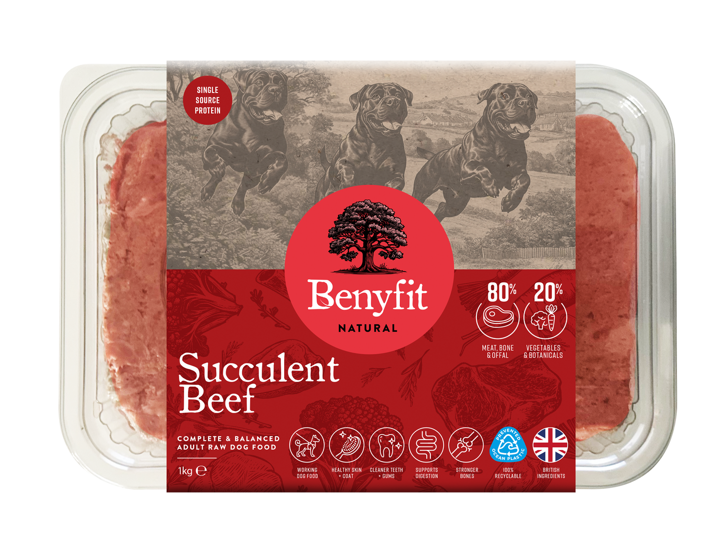 Benyfit Natural - Beef Complete 1kg