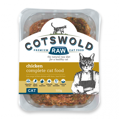 Cotswold Raw - Complete Chicken Mince for Cats 500g