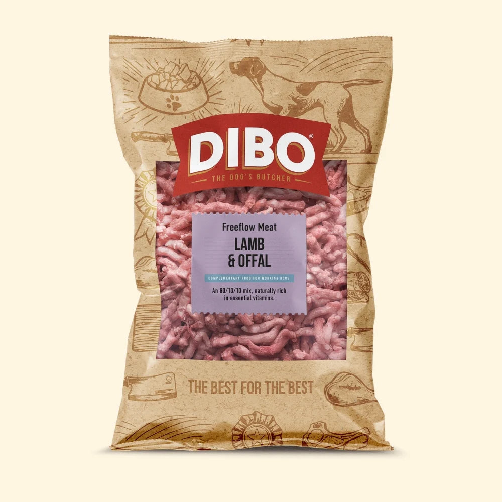 Totally Natural/Dibo - Lamb & Offal Freeflow 80:10:10 1kg