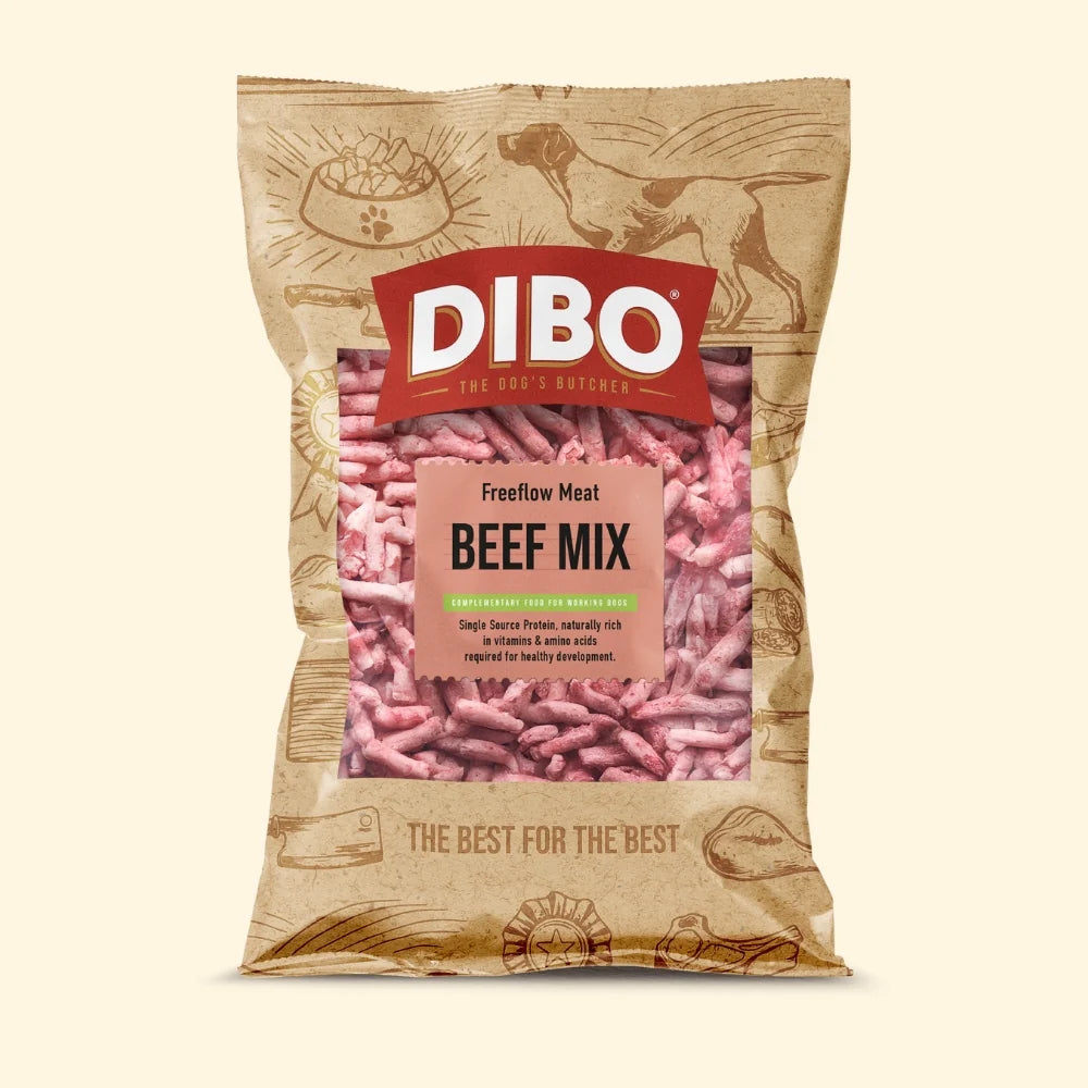 Dibo - Beef Mix 80:10:10 Freeflow Mince 1kg