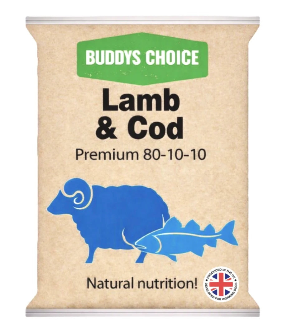 Albion - Buddy's Choice Lamb & Cod 80:10:10 Mince 454g