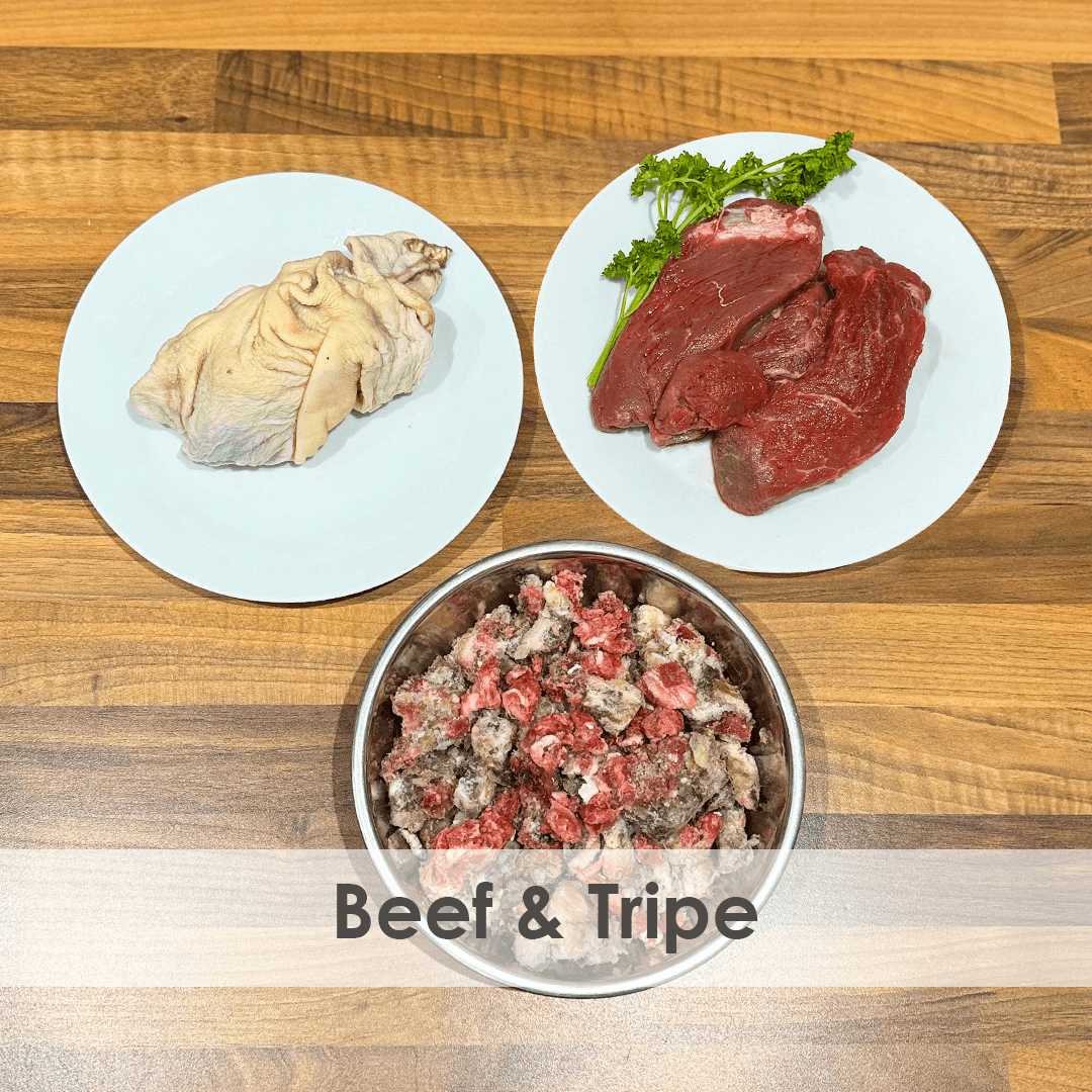 Finer By Nature - Beef & Tripe (Boneless) 1kg