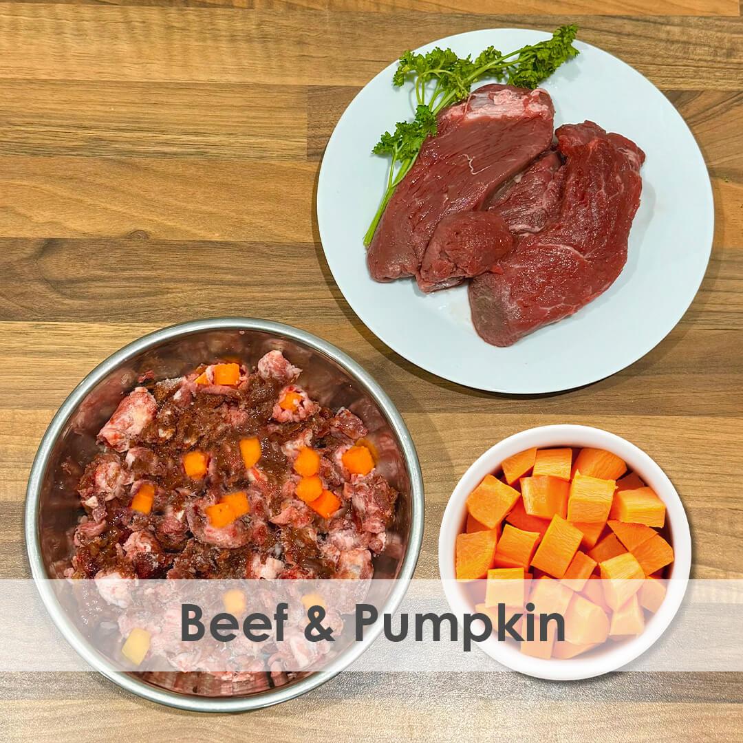 Finer By Nature - Beef & Pumpkin (Boneless) 1kg