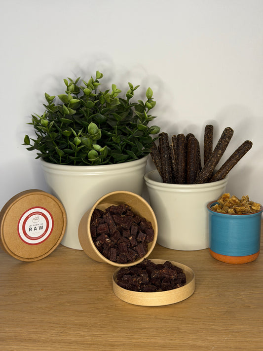 100% Meat Training Cube Bites - Various Flavours