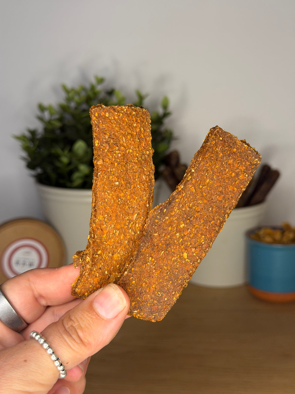 Sweet Potato Strips with Hemp & Yoghurt