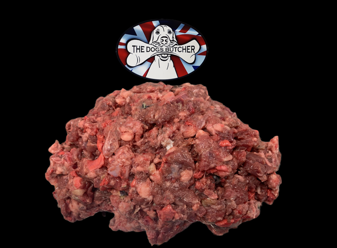 The Dog's Butcher - Lamb, Fish and Turkey 80:10:10 Mince 1kg