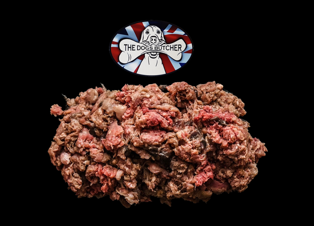 The Dog's Butcher - Lamb Tripe with Turkey 80:10:10 Mince 1kg