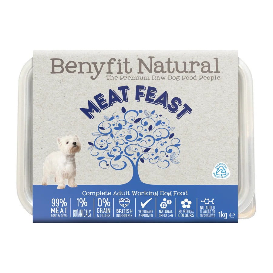 Benyfit Natural - Meat Feast Turkey (Veg Free) Complete 1kg