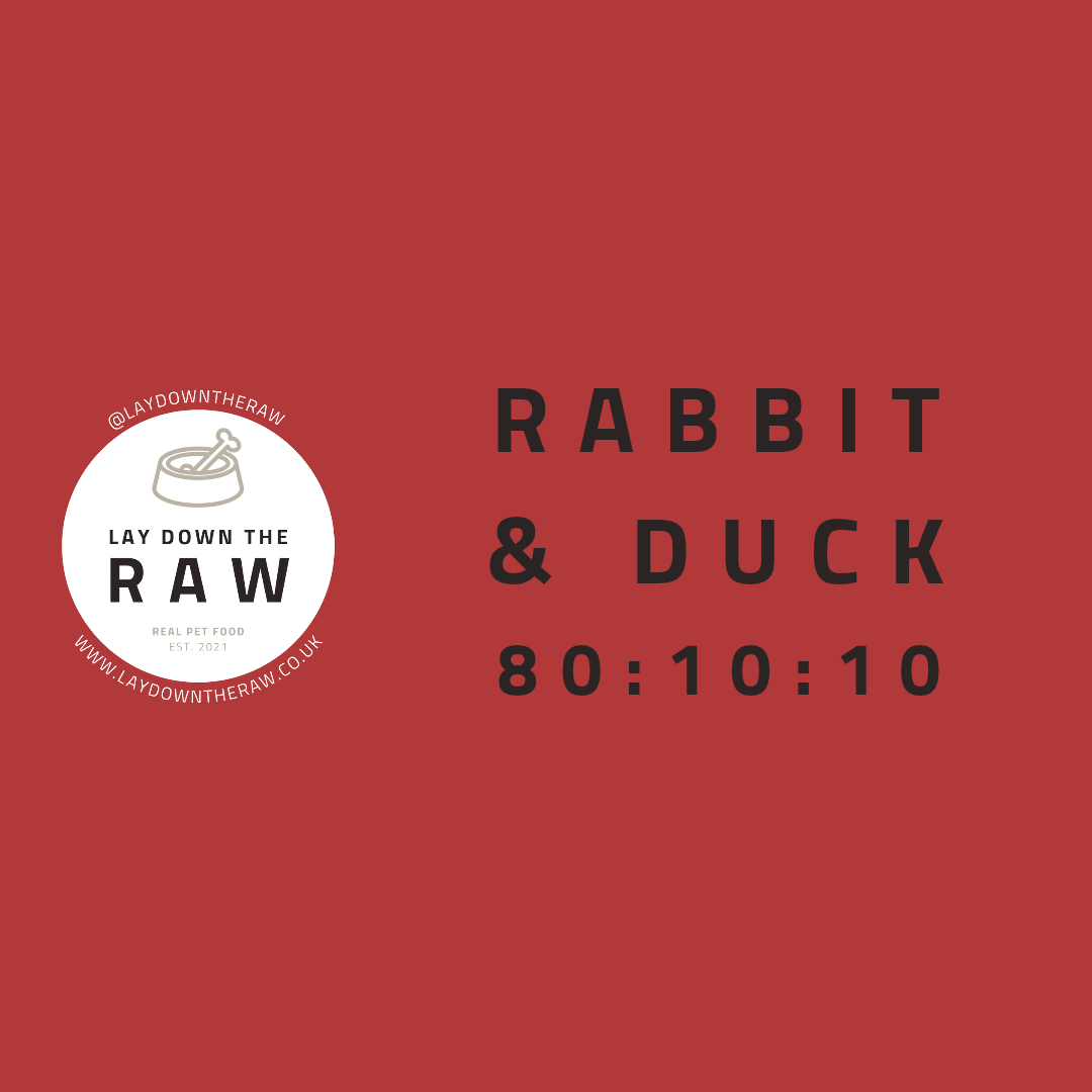 LDTR - Rabbit & Duck 80:10:10 Mince 454g