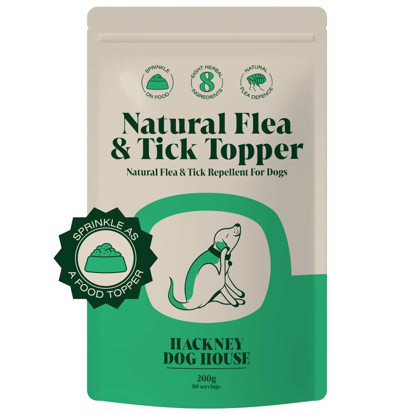 Herbal Flea & Tick for Dogs - 80 Servings 🦟🌿
