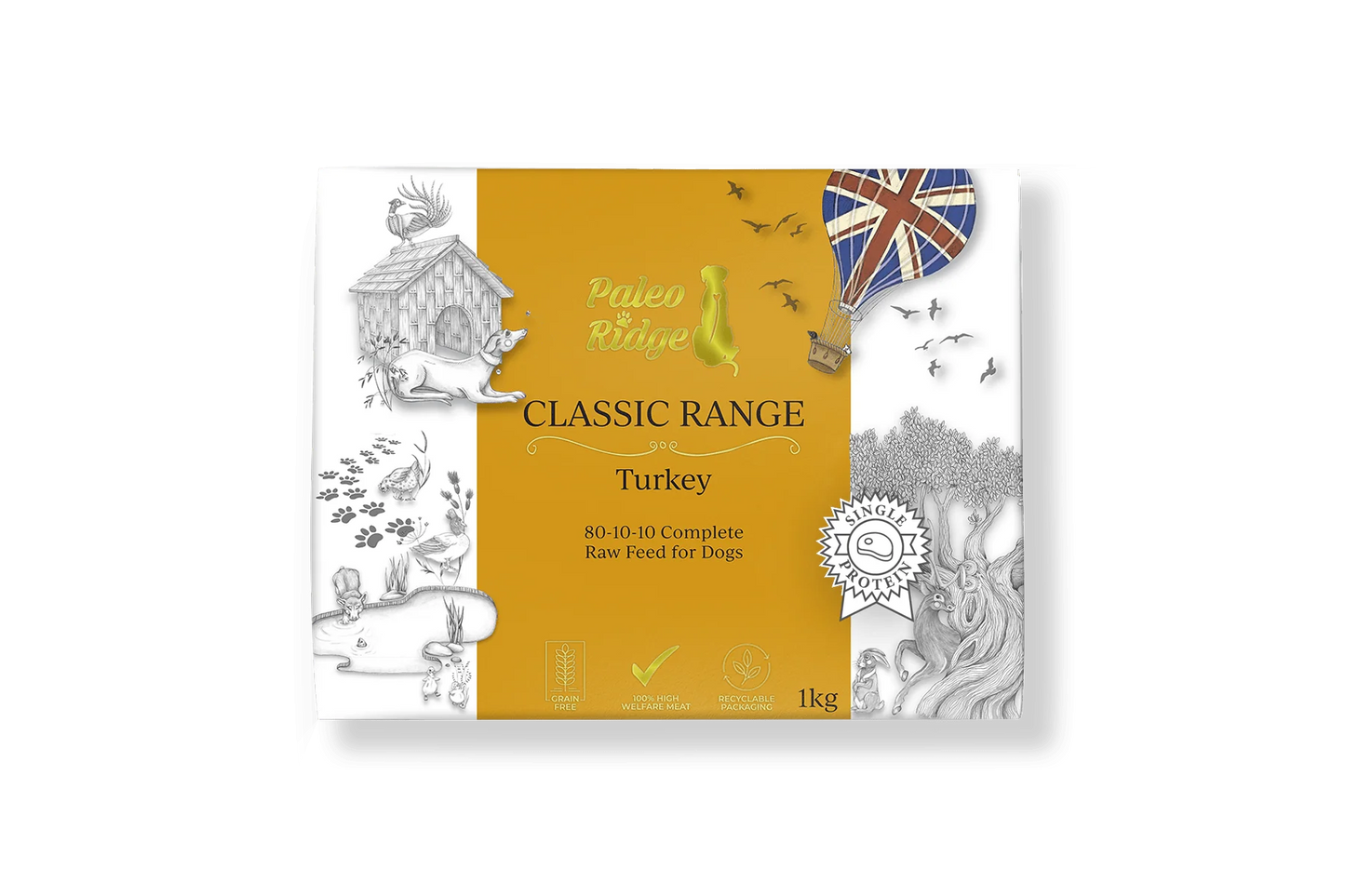 Paleo Ridge - Classic Turkey 80:10:10 Mince 1kg