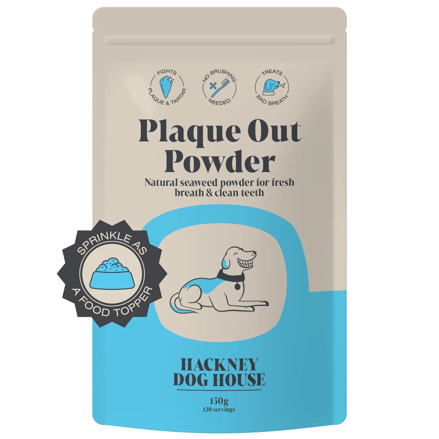 Plaque Seaweed Powder for Dogs - 80 Servings 🪥🌱