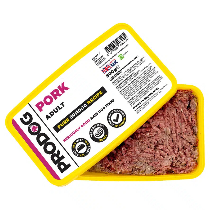 Prodog - 80:10:10 Pork with Offal 1kg