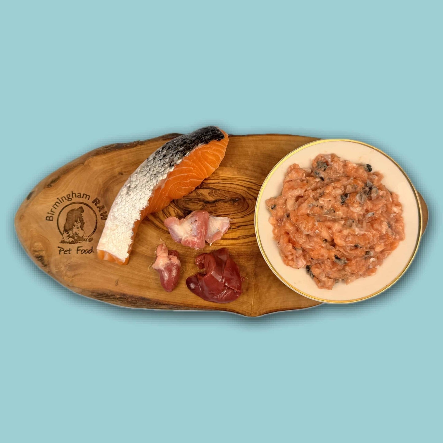 Birmingham Raw - Salmon Complete Mince 454g