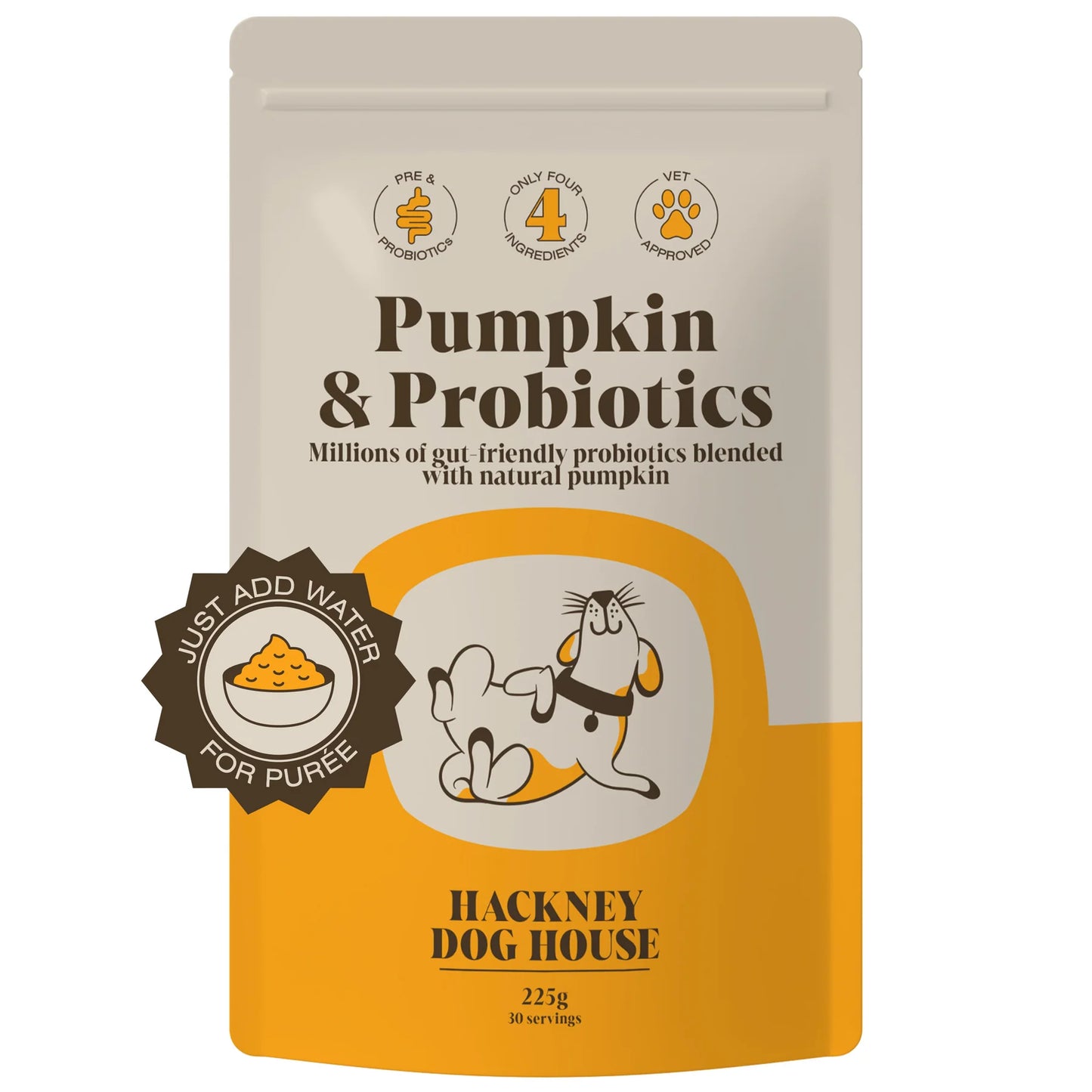 Pumpkin Probiotic For Dogs - 30 Servings 🎃🩺