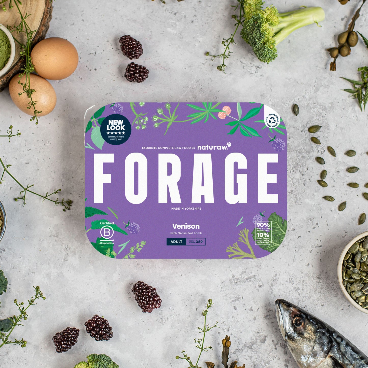 Naturaw - Venison Forage Complete 500g