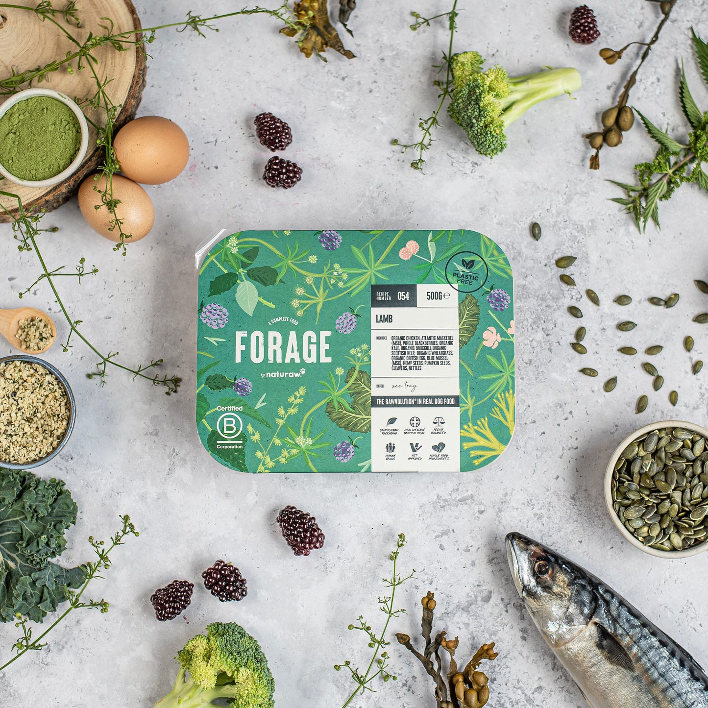Naturaw - Lamb Forage Complete 500g