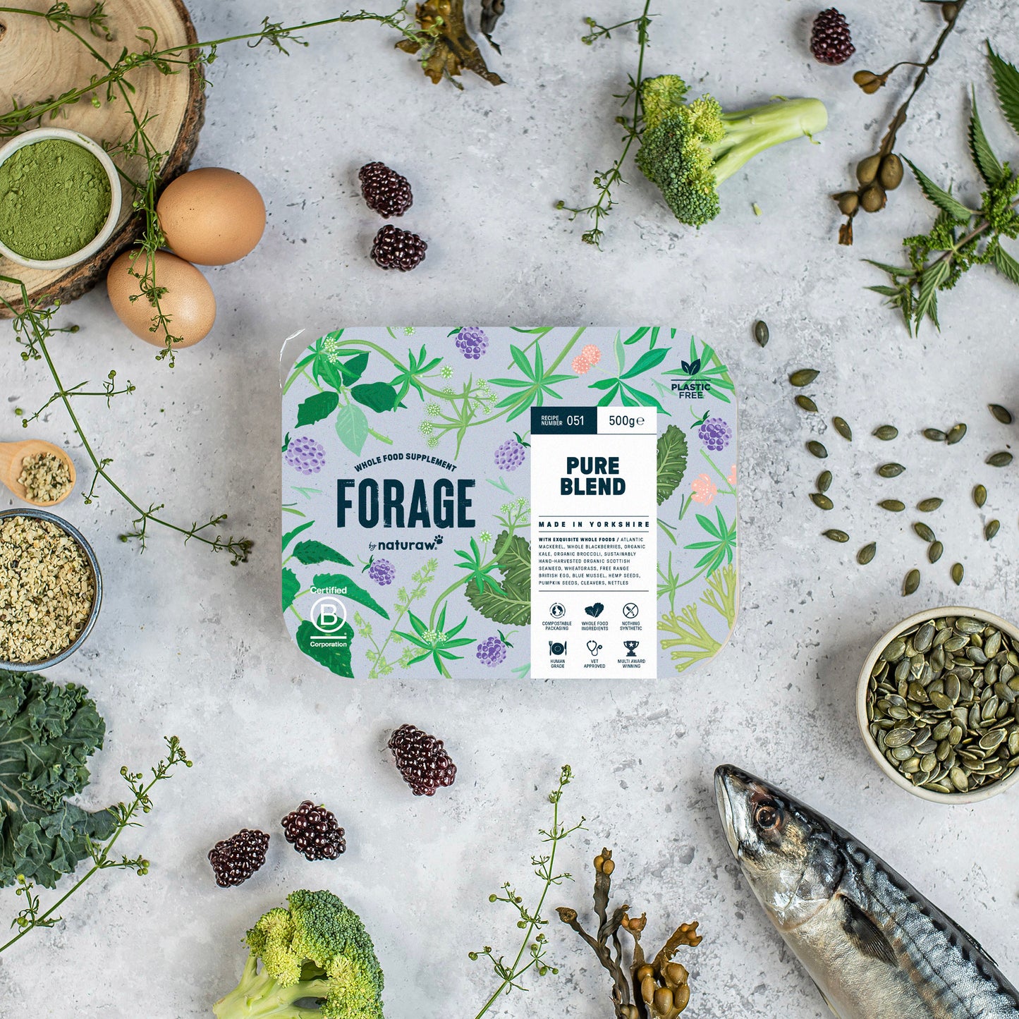 Naturaw - Forage Pure Blend 500g