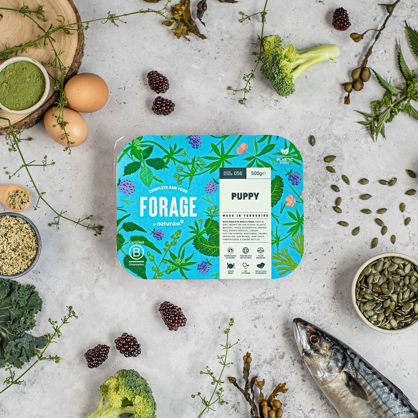 Naturaw - Puppy Forage Complete 500g