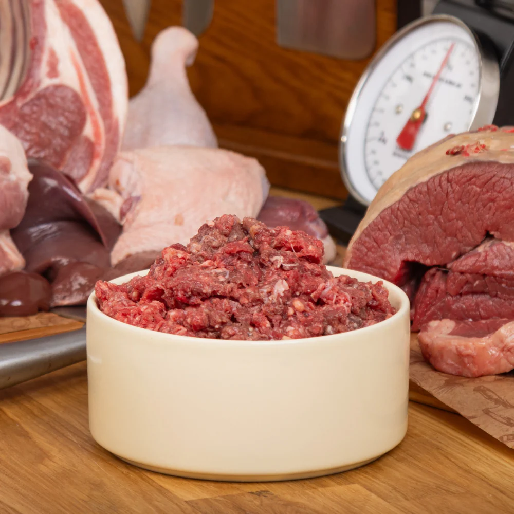 The Dog's Butcher - Mixed Meat with Duck 80:10:10 Mince 1kg