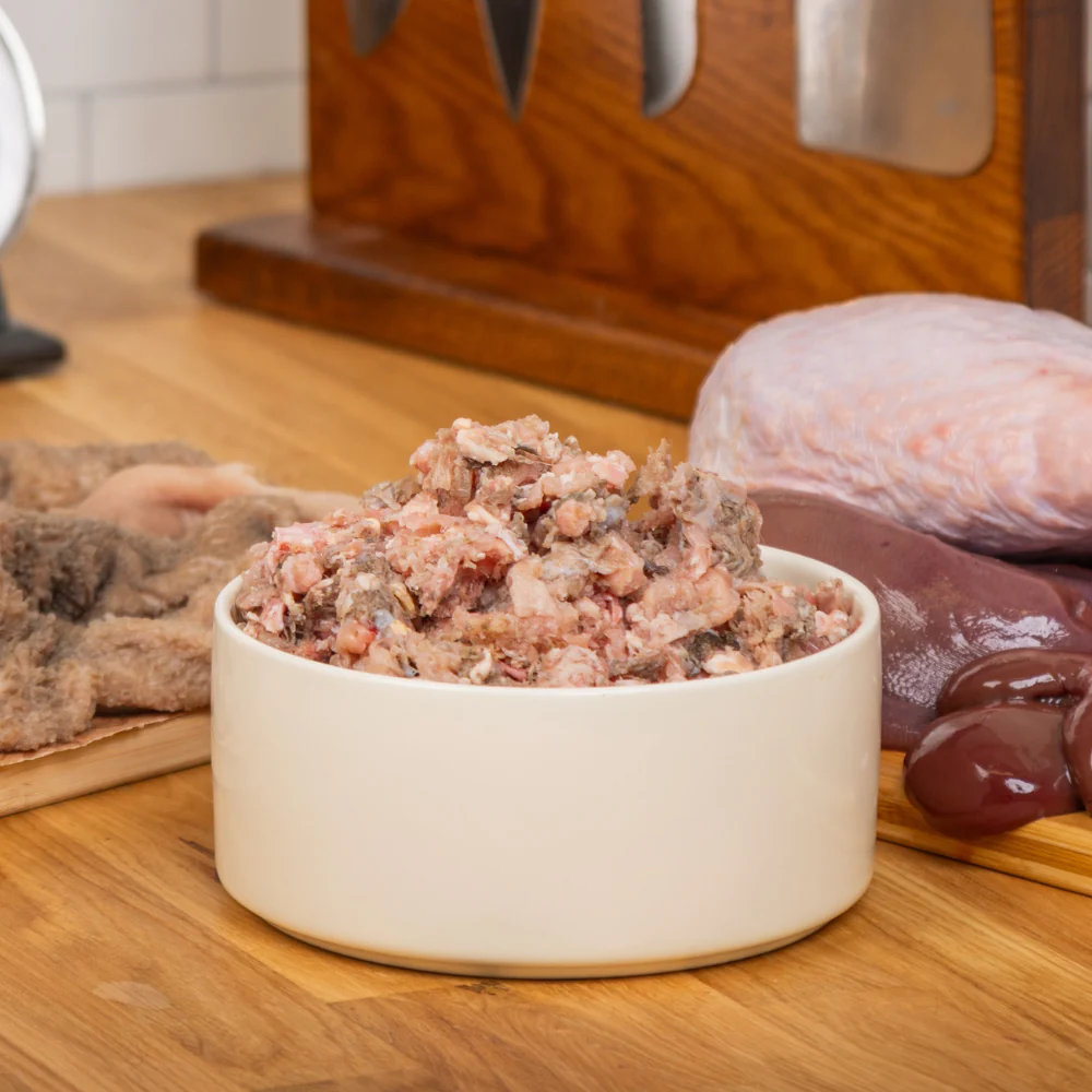 The Dog's Butcher - Lamb Tripe with Turkey 80:10:10 Mince 1kg