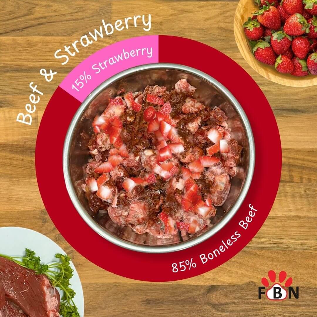 FBN - Beef & Strawberry (Boneless) 1kg