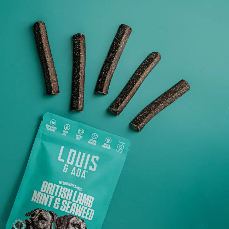 Louis & Ada - British Lamb, Mint, & Seaweed Fresh Breath Sticks