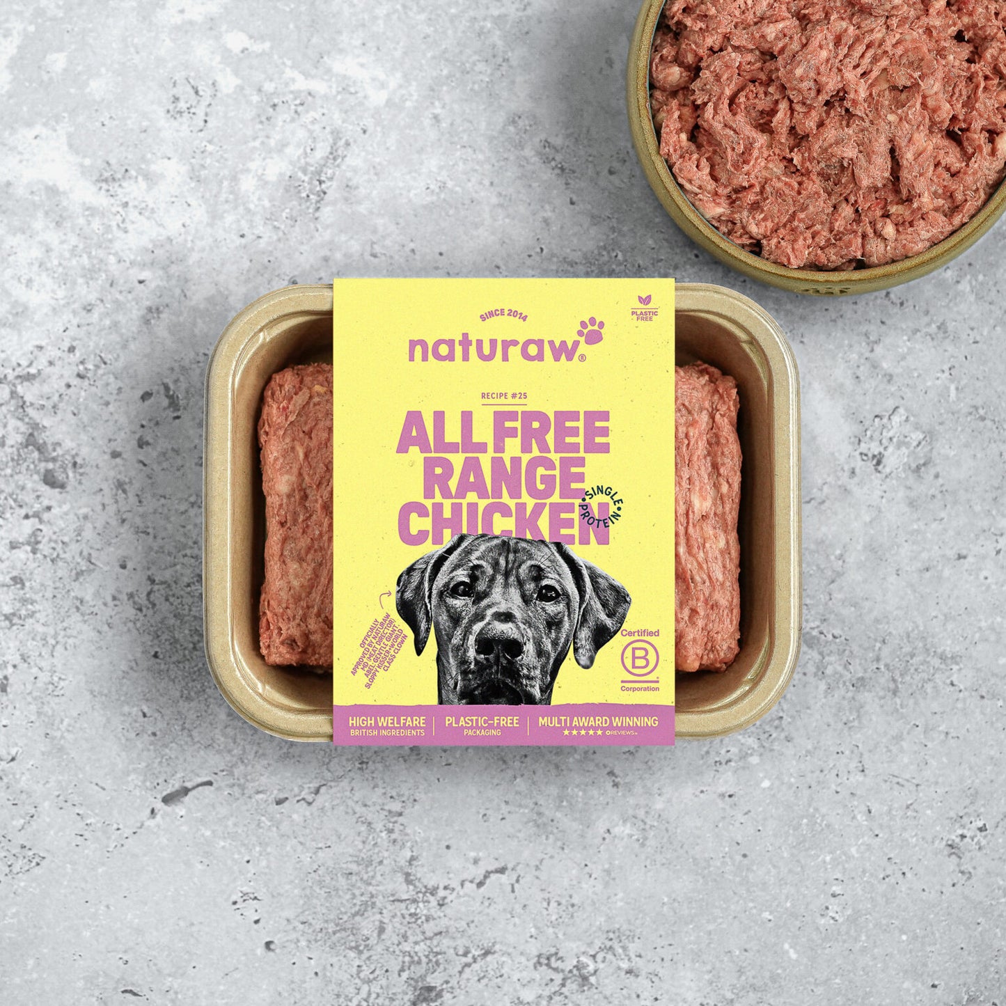 Naturaw - All Free Range Chicken 80:10:10 500g