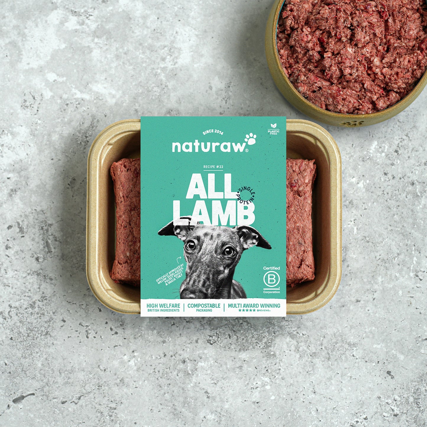 Naturaw - All Lamb 80:10:10 500g