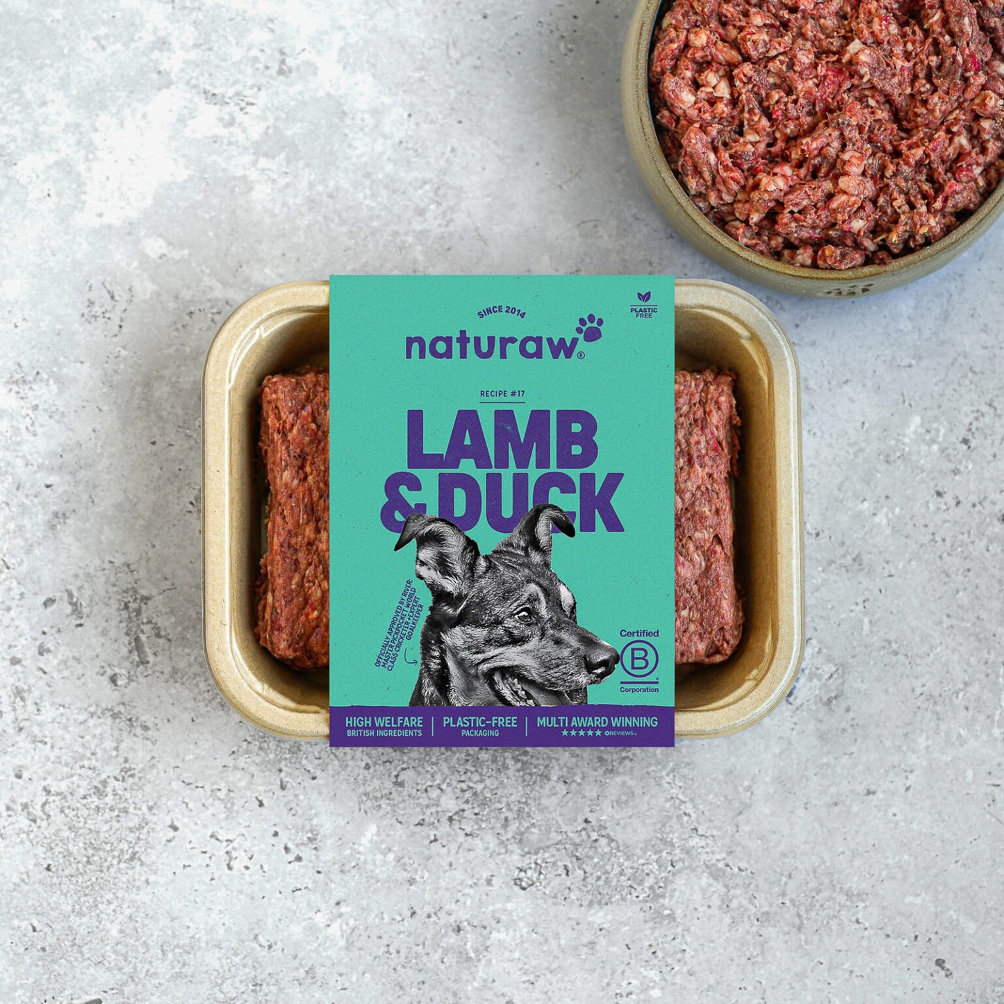 Naturaw - Lamb & Duck 80:10:10 500g
