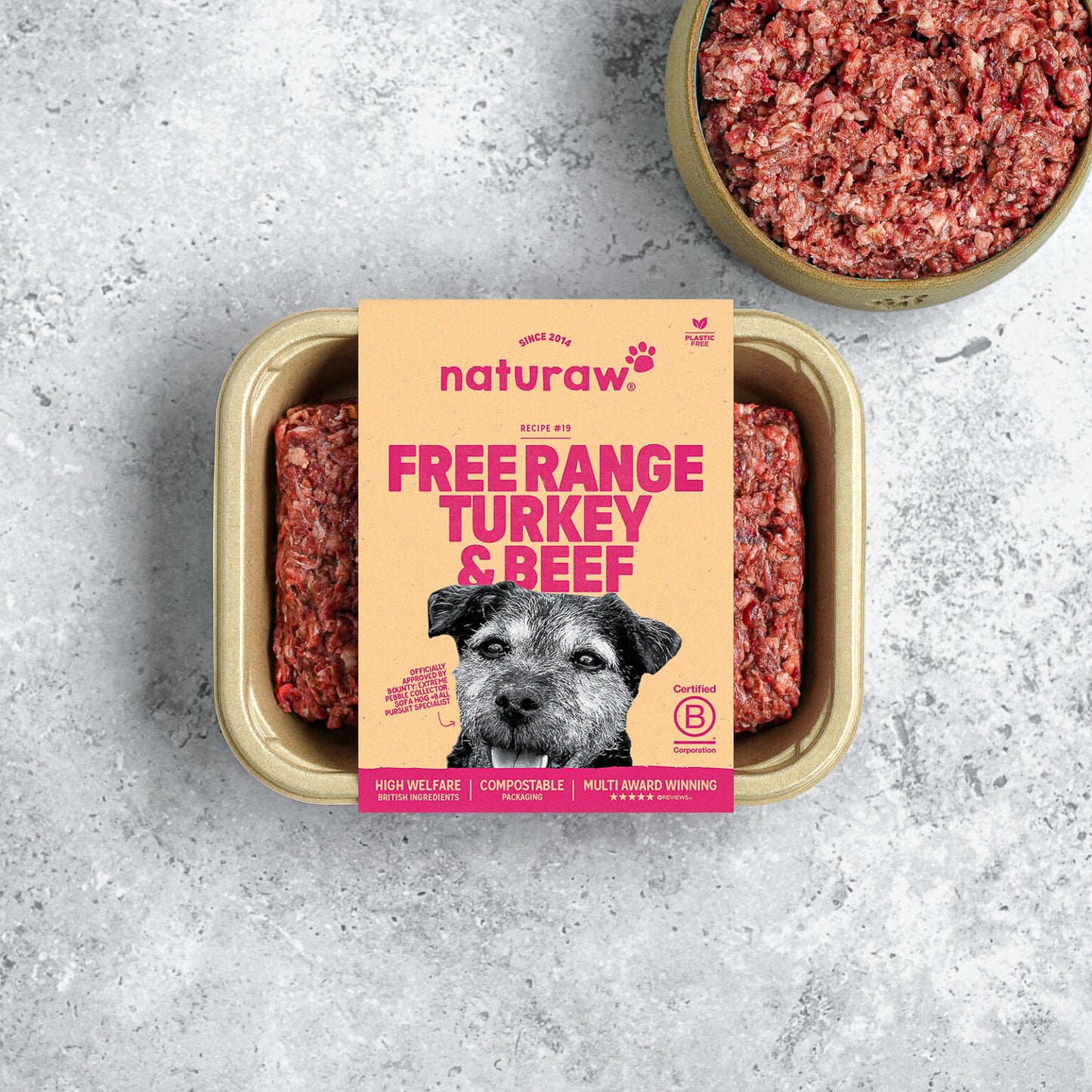 Naturaw - Free Range Turkey & Beef 80:10:10 500g
