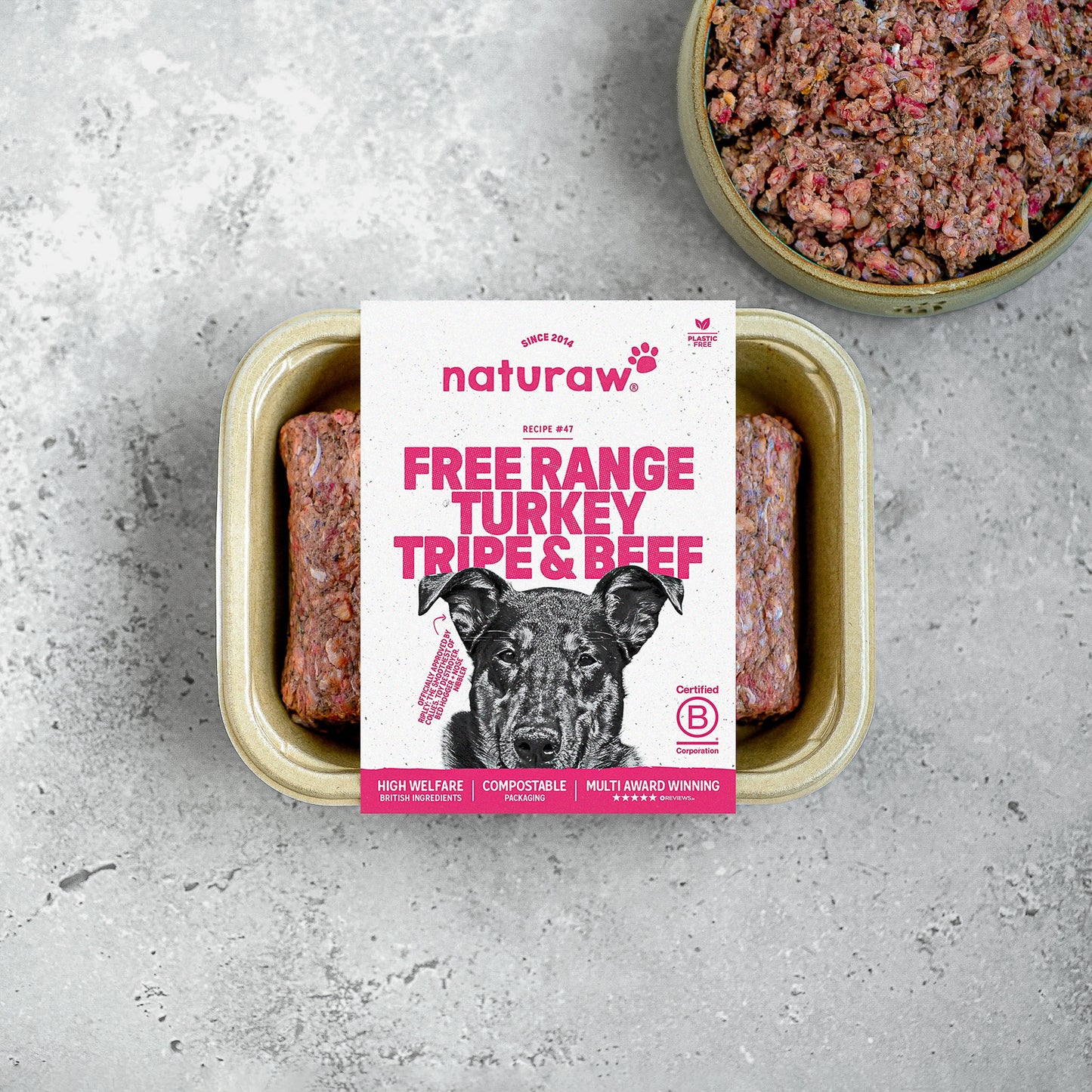 Naturaw - Turkey, Tripe & Beef 90:10 500g