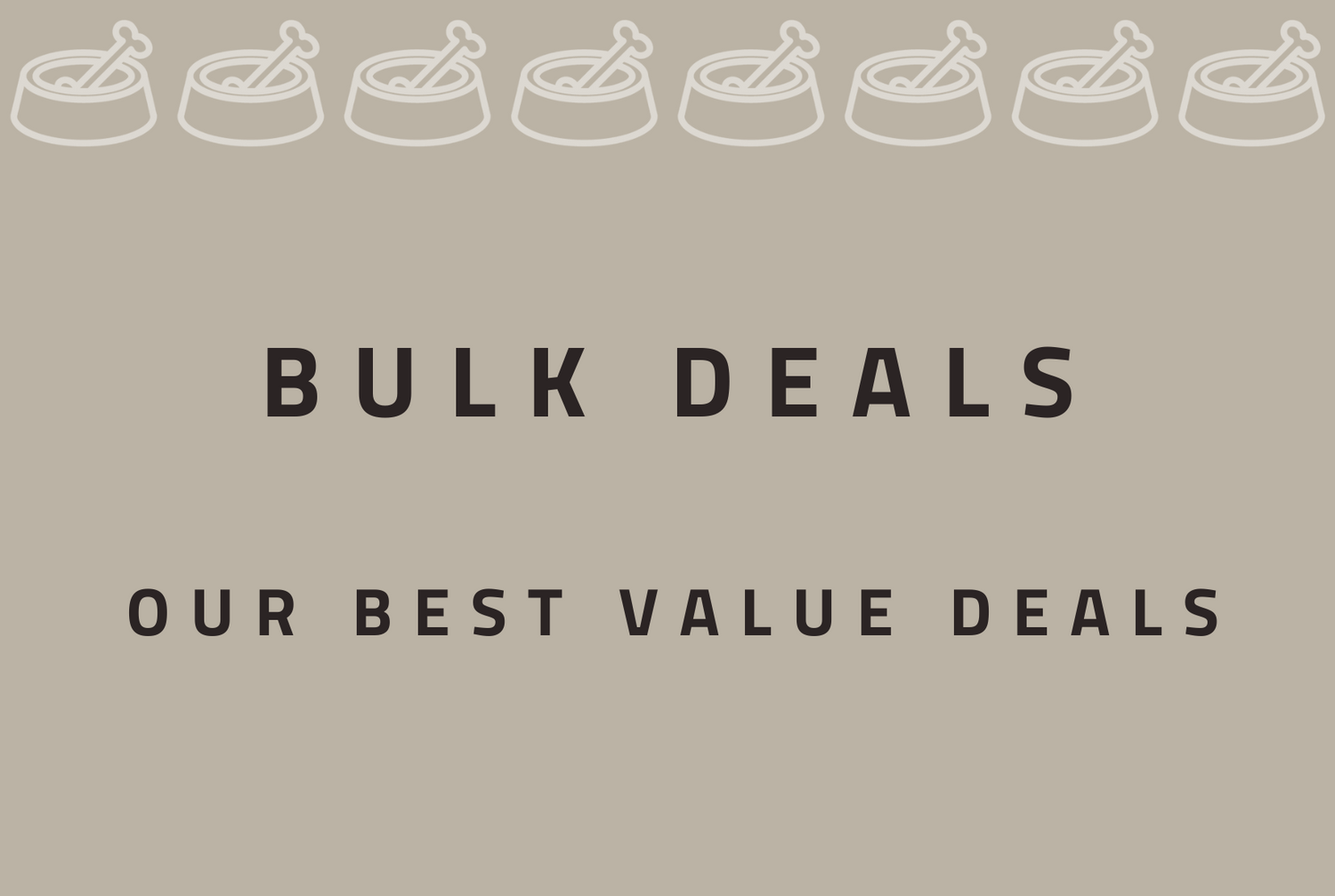 Bulk Deals
