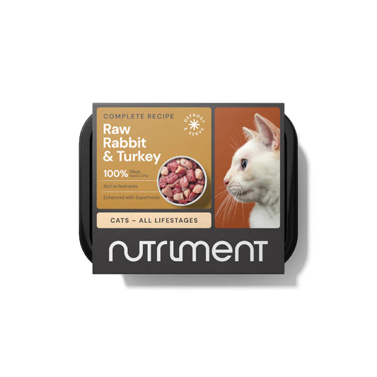 Nutriment - Rabbit & Turkey Complete Mince for Cats 175g