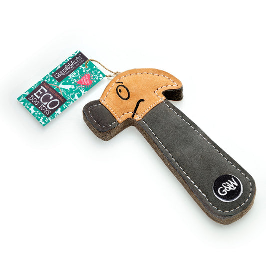 Hugo the Hammer - Green & Wilds Eco Dog Toy