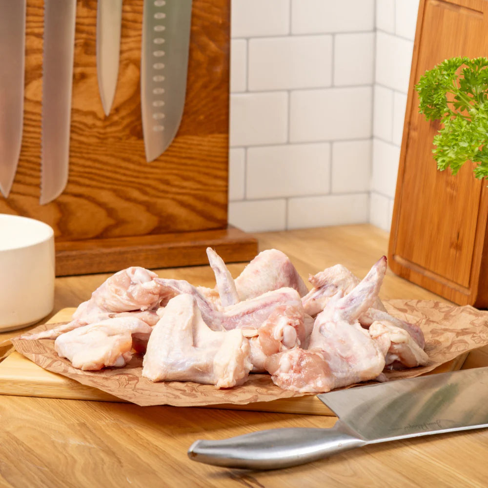 Chicken Wings Free Range - The Dogs Butcher 1kg