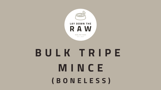 LDTR - Tripe (Lamb) Mince BULK DEAL 13kg