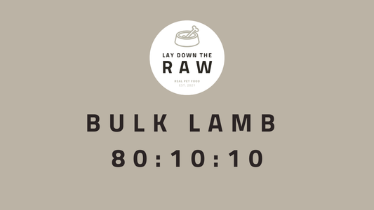 LDTR - Lamb 80:10:10 Mince BULK DEAL 13kg