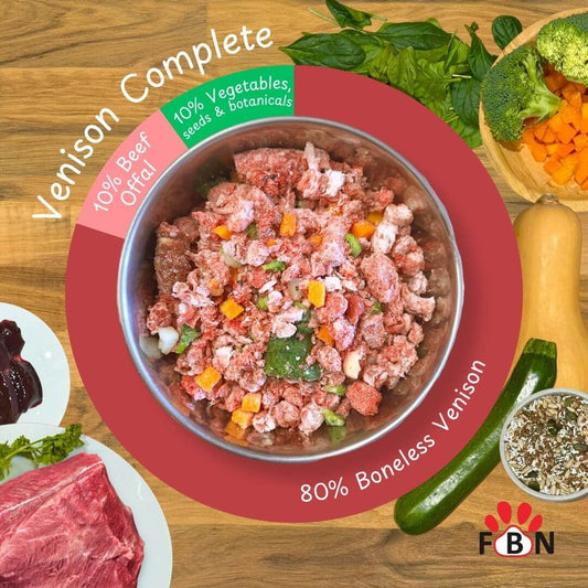 FBN - Venison Complete (Boneless) Chunky Mince 1kg