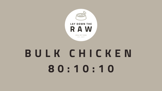 LDTR - Chicken 80:10:10 Mince BULK DEAL 13kg
