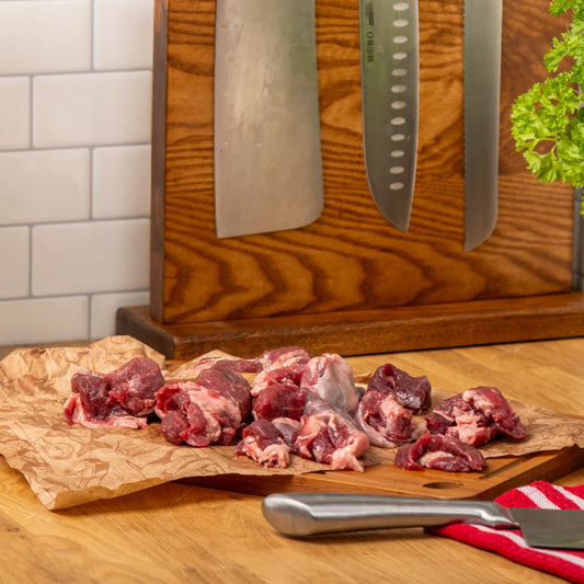 Goat Meat Chunks - The Dogs Butcher 500g