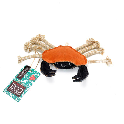 Carlos the Crab - Green & Wilds Eco Dog Toy