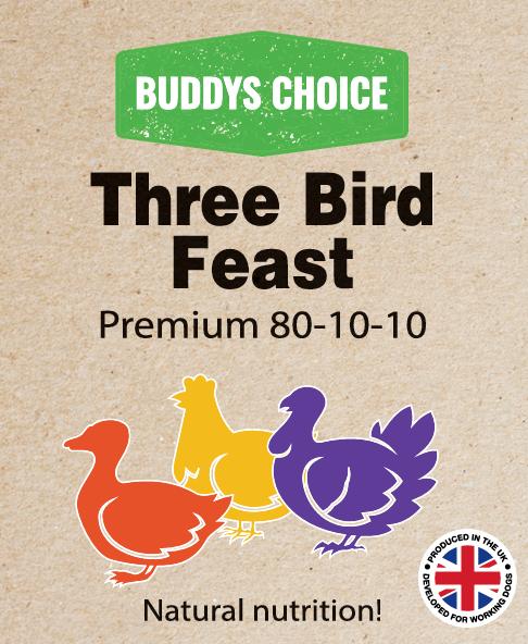 Albion - Buddy's Choice Three Bird Feast 80:10:10 454g