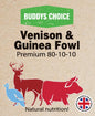Albion - Buddy's Choice Venison & Guinea Fowl 80:10:10 454g