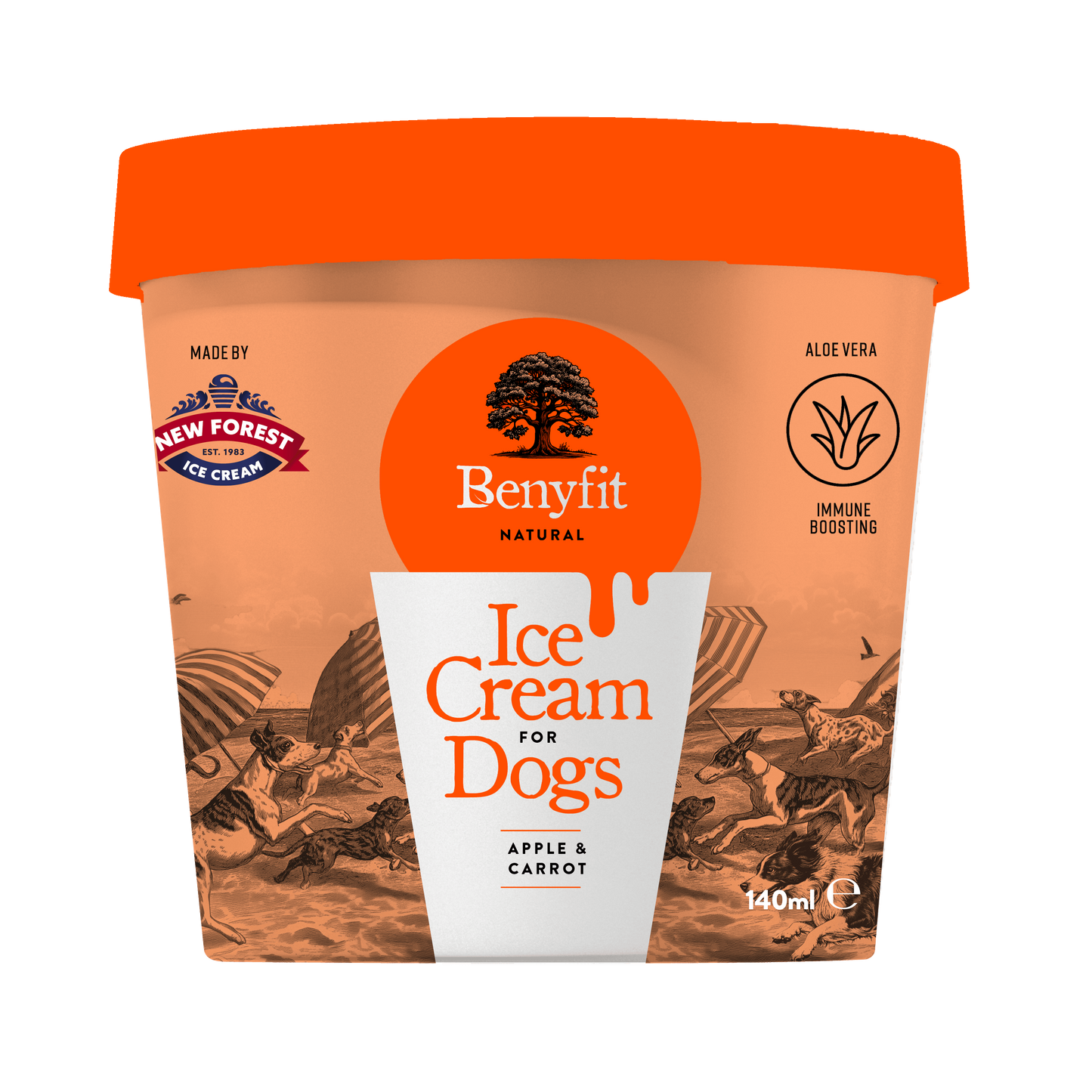 Billy & Margot - Apple & Carrot Ice Cream for Dogs