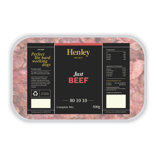 Henley Raw - Just Beef 80:10:10 500g